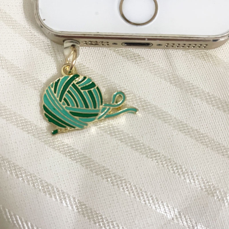 Nút Bịt Cổng Sạc type-c Hình Mèo Bằng Len Dễ Thương Chống Bụi Cho Điện Thoại Di Động Android