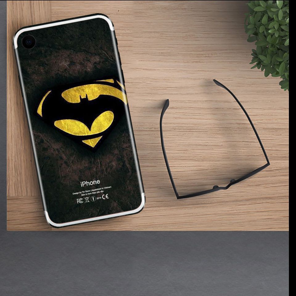 Miếng Dán Skin Điện Thoại ❤️ In Hình Bat-Man Cho Iphone 6/ 7/ 8/ X/ XS/ 11/ 11 Pro Max Và Các Dòng Máy Android