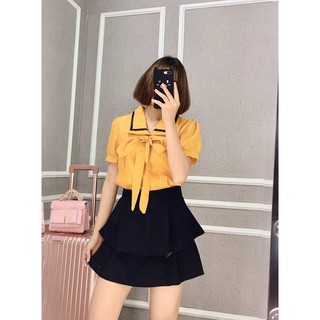 Áo Sơ Mi Kiểu Thắt Nơ Chất Đẹp