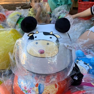 Sẵn mũ bảo hiểm hình cute cho bé kèm kính