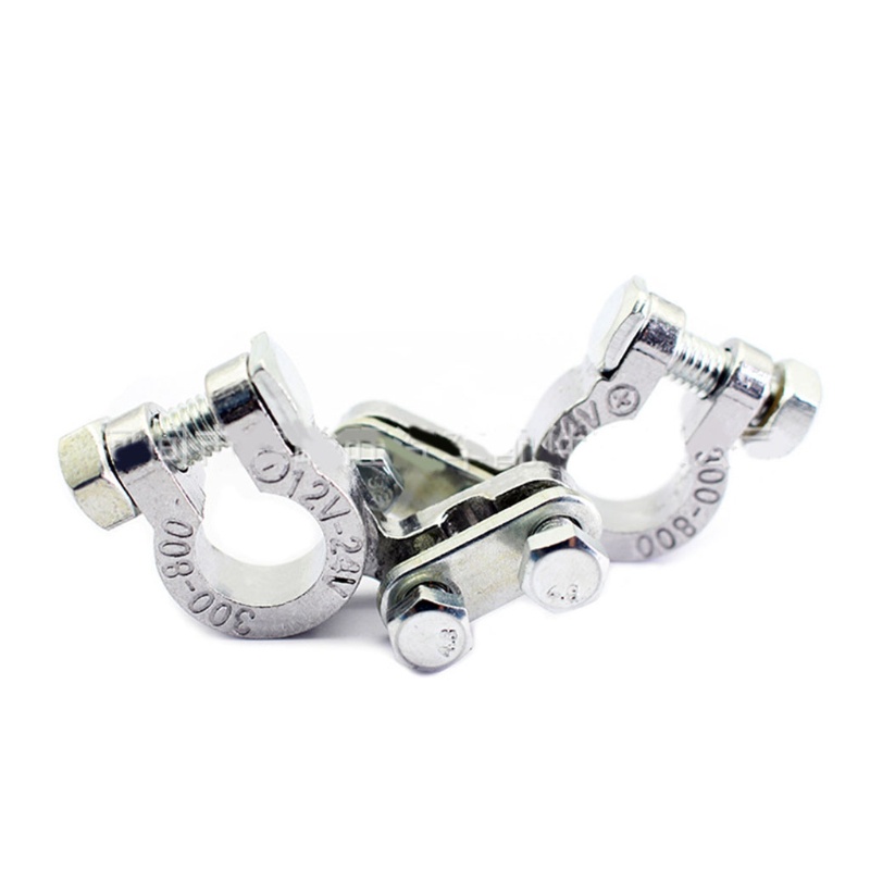 Bộ 2 Kẹp Nối Dây Điện Bằng Đồng Cho Xe Hơi / Xe Tải
