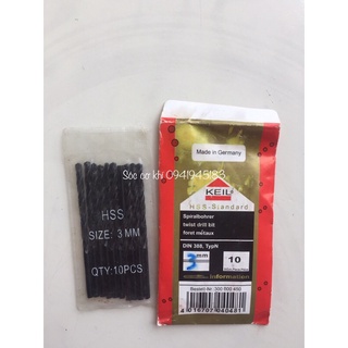 Mũi khoan sắt hss