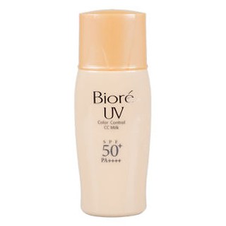 Sữa chống nắng lót nền trang điểm Biore UV Color Control CC Milk SPF50+/PA+++ 30ml
