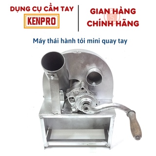 MÁY THÁI HÀNH TỎI MINI QUAY TAY