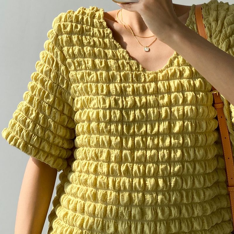Order đầm suông bigsize cổ v
