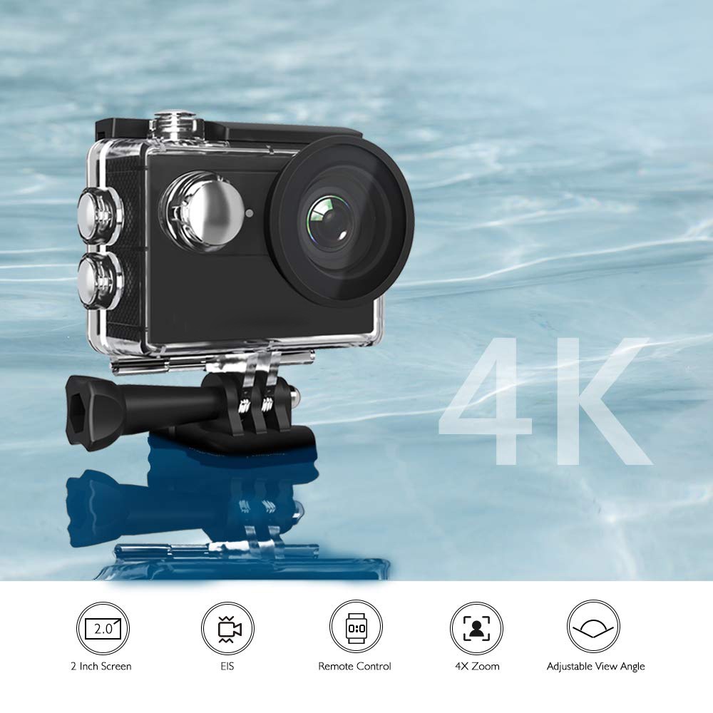 Camera hành trình, Camera hành trình 4k chống rung Ultra HD DV, Hỗ trợ kết nối Wifi, Chống nước, Chống rung- BEST SELLER | BigBuy360 - bigbuy360.vn