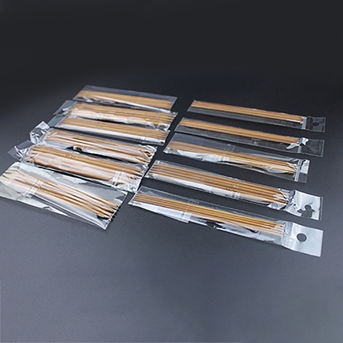 Bộ 55 que móc len hai đầu nhọn bằng tre carbon hóa tiện dụng chất lượng cao