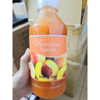 Sinh tố Đào Berrino chai 1 lít