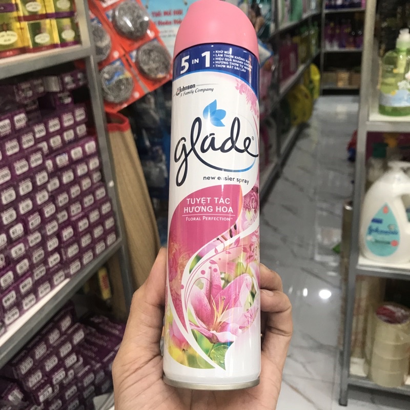 Xịt phòng glade 280ml đủ mùi