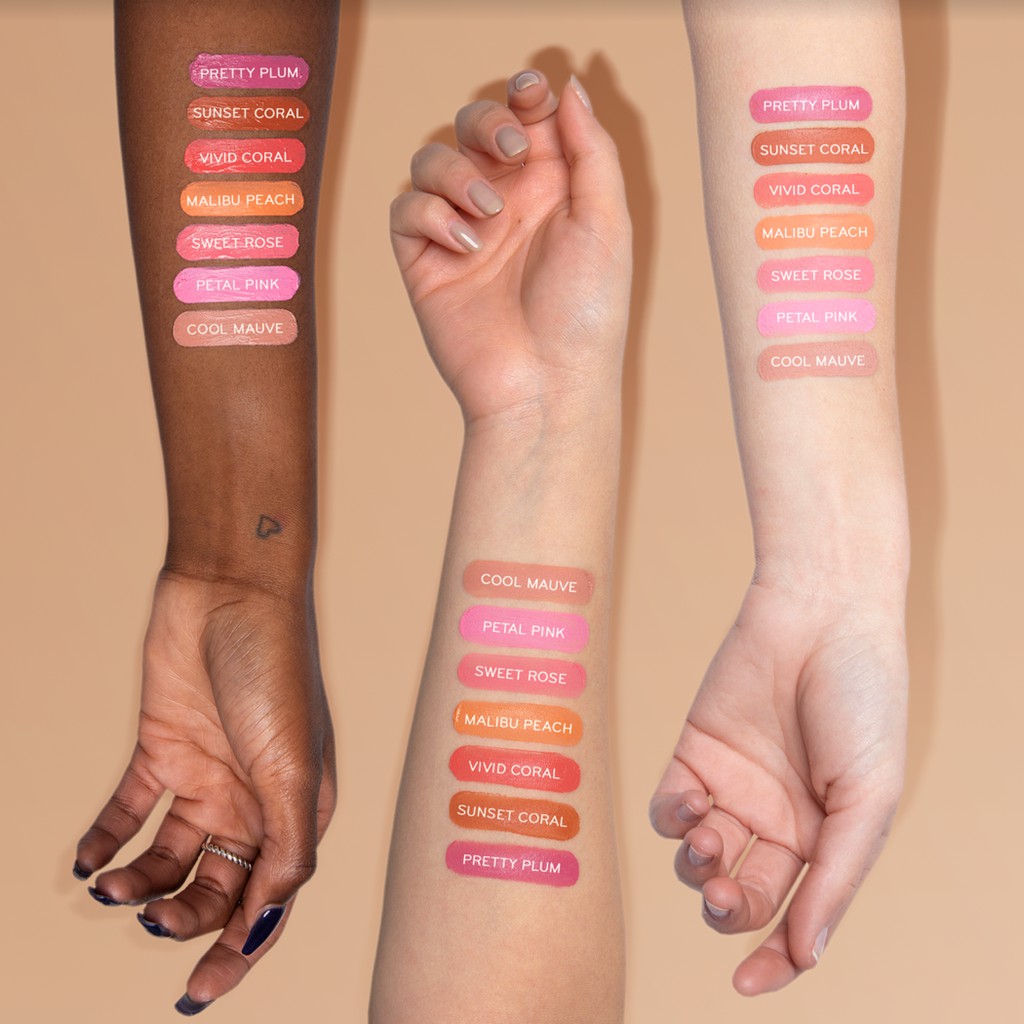 Màu má dạng kem Purlisse Blush Glow BB Cheek Color phấn má kem