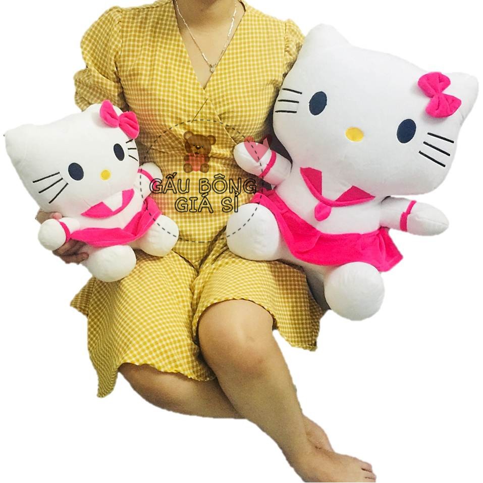 GẤU BÔNG MÈO KITTY LOẠI NHỎ MẪU MỚI