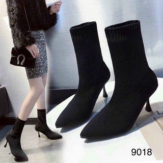 [Xả hàng] BỐT LEN LỬNG GÓT NHỌN THẤP DỄ ĐI SIÊU XINH  B04