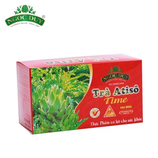 TRÀ ATISO TIME HỘP ĐỎ ARTICHOKE TEA BAG NGỌC DUY [20 TÚI LỌC]