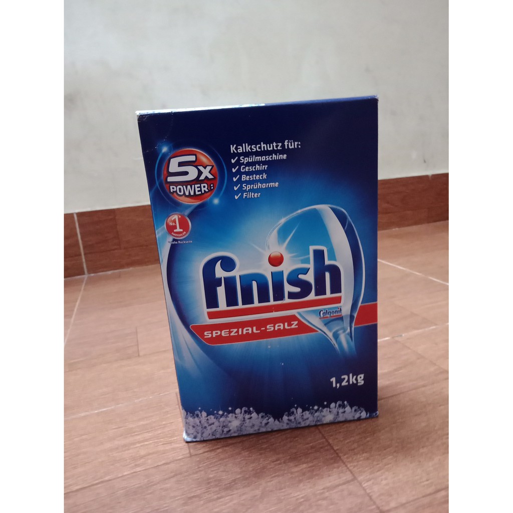 Muối rửa chén Finish hộp 3,6 kg