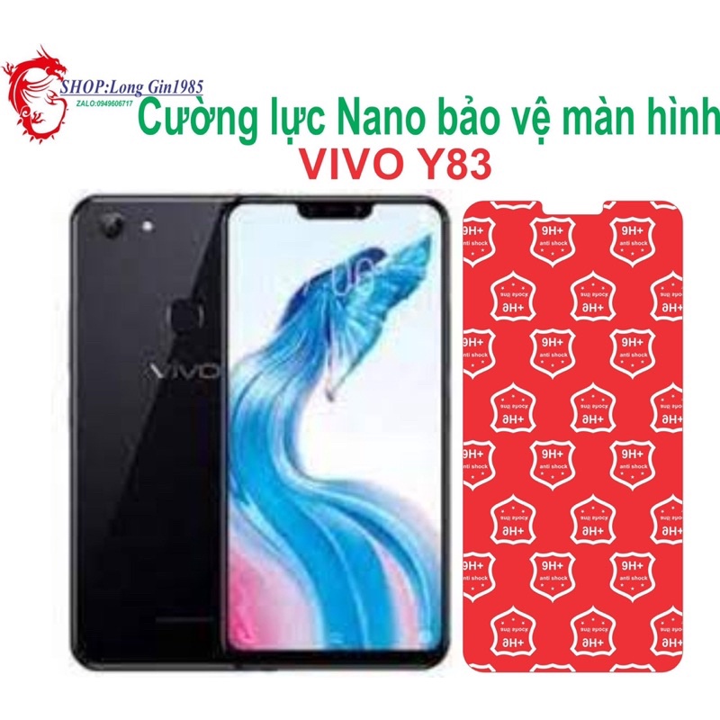 Vivo Y83 Cường lực Nano chống va đập chống trầy xước tốt