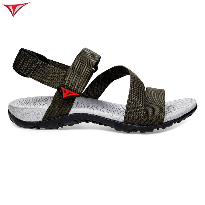 [Fullbox] Giày Sandal Nam Việt Thủy Quai Chéo Xanh Rêu - VT06