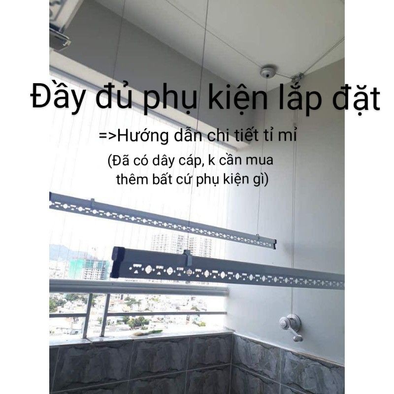 (CHÍNH HÃNG) Giàn phơi thông minh Hoà Phát siêu bền