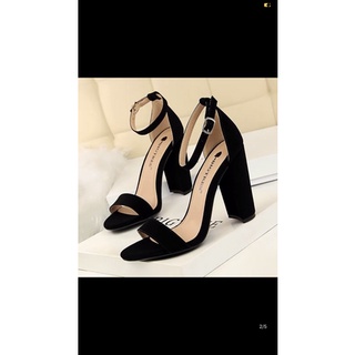 sandal gót trụ 9p