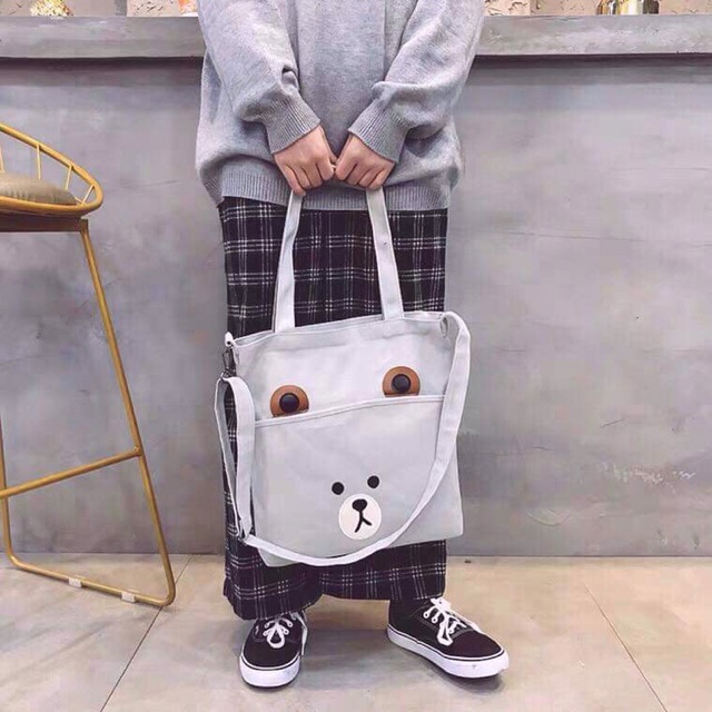 Túi tote chú gấu