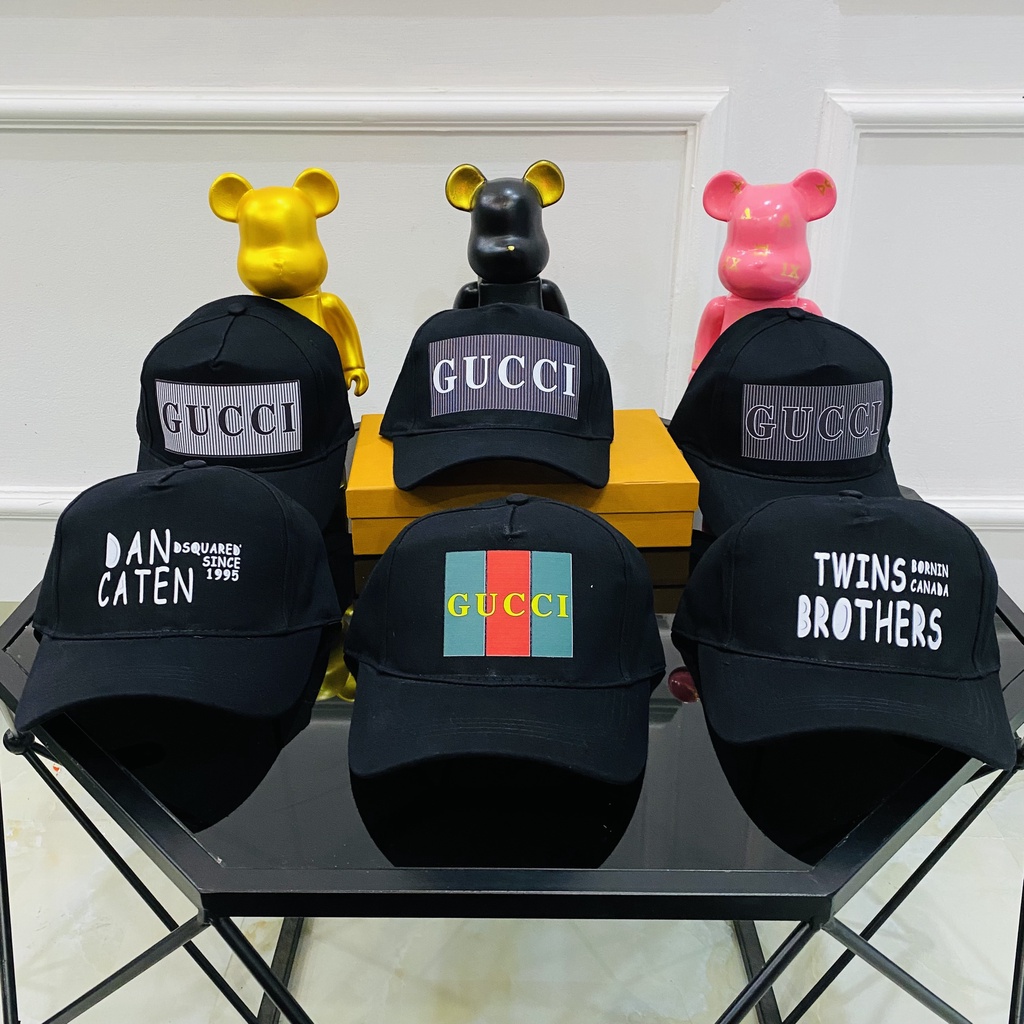 Mũ lưỡi trai in logo GUCCI hot trend-Thời trang dân tổ form unisex dành cho cả nam và nữ,VP121