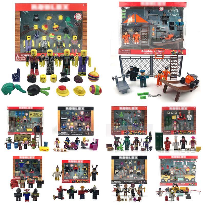 Mô hình đồ chơi nhân vật hoạt hình ROBLOX bằng PVC làm quà tặng giáng sinh cho bé