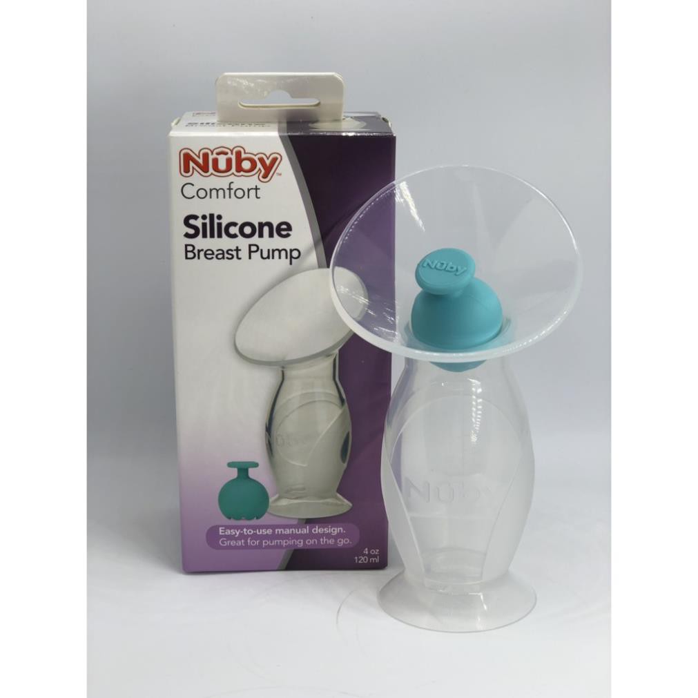 Cốc hút và hứng sữa silicon Nuby