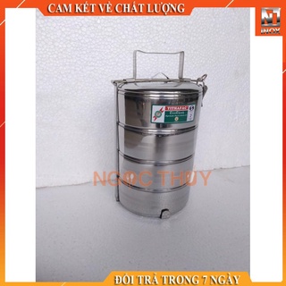Camen 4 ngăn inox cao cấp