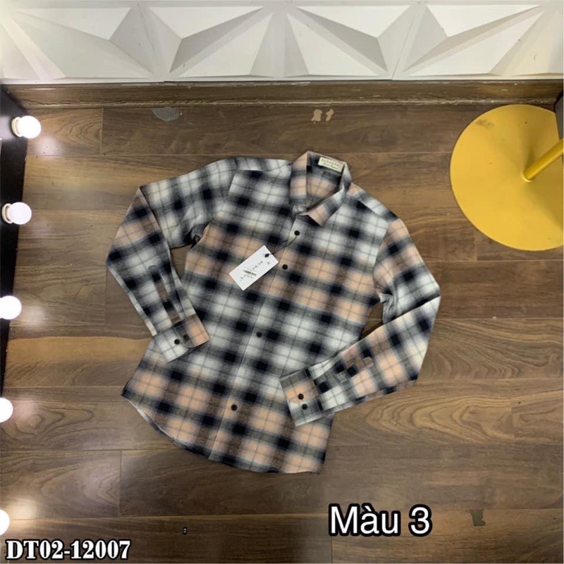 Sơ Mi Kẻ Caro BBR Loang Màu Phối Đồ Cực Đỉnh | BigBuy360 - bigbuy360.vn