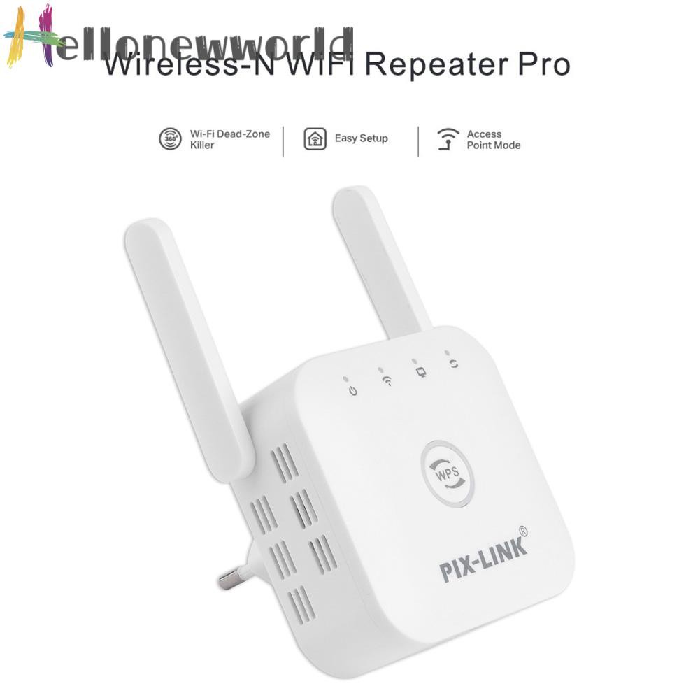 Bộ Khuếch Đại Tín Hiệu Wifi Không Dây 300mbps 2.4ghz 2 Ăng Ten | BigBuy360 - bigbuy360.vn
