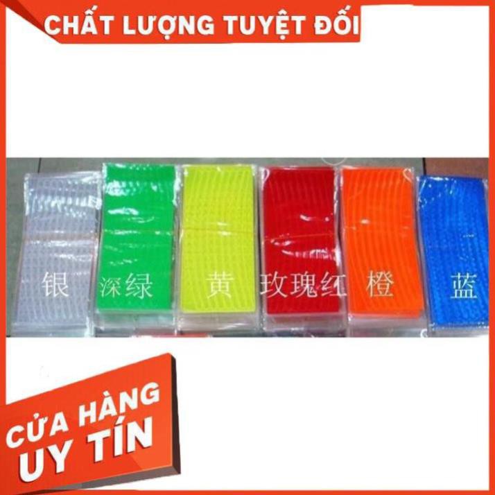 (BÁN SỈ) Combo 2 Bộ Bộ Mếng Dán Phản Quang Vành Bánh Xe  ( 1 bộ dán 1 bên vành. 1 bánh xe cần mua 2 bộ) RiBô