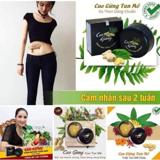 🔥 cao gừng tan mỡ cát tường - đánh bay mỡ thừa 🔥