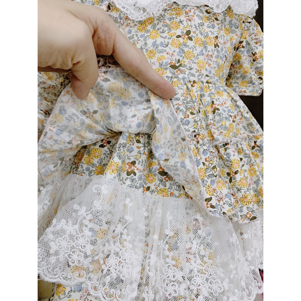 Váy đầm bé gái hàng thiết kế chất lolita công chúa cực xinh size (6-32kg)