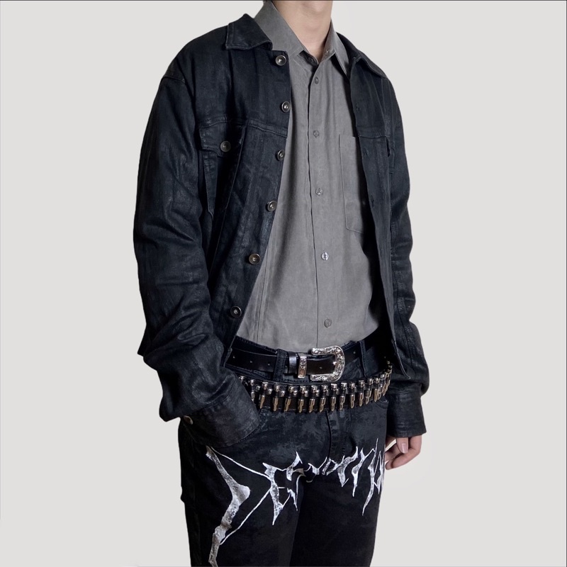 Thắt lưng phong cách vintage western belt