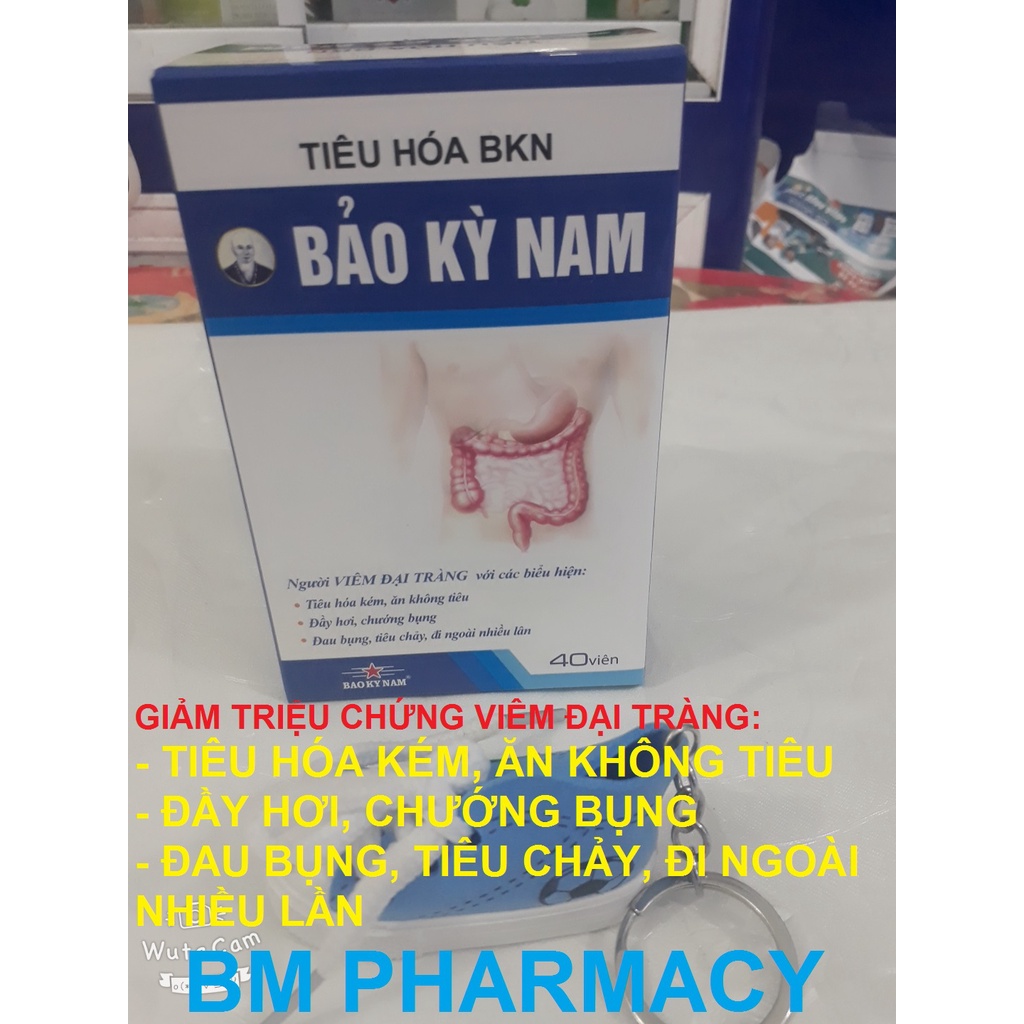 Viên uống đại tràng TIÊU HÓA TỐT BẢO KỲ NAM, giảm triệu chứng viêm đại tràng như: đầy hơi, đau bụng, tiêu chảy, đi ngoài