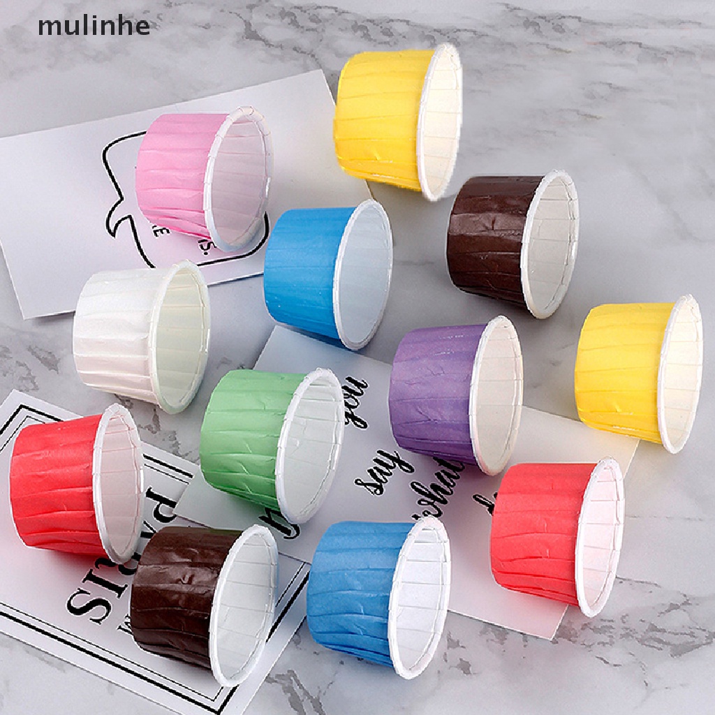 Set 50 Cốc Giấy Đựng Bánh Muffin Chống Mỡ
