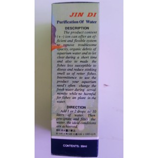 Dung dịch làm trong hồ cá cảnh