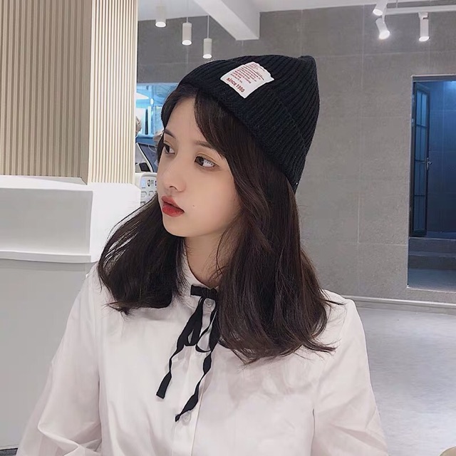 Mũ len beanie - nón len hàn quốc