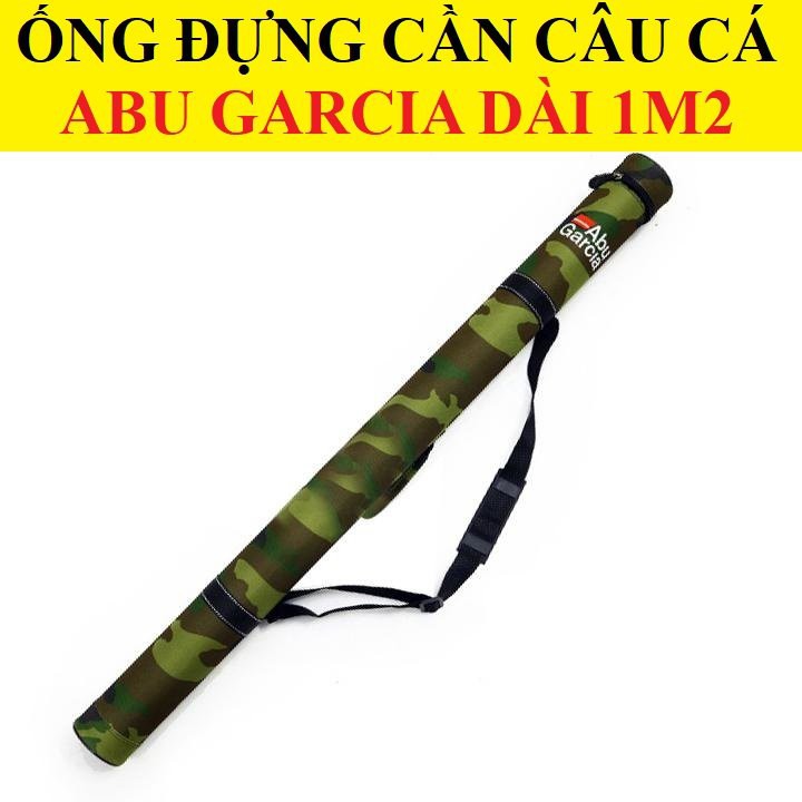 Ống đựng cần ABU GRACIA cực chắc, ống dài 1m2 đựng cần tay cần câu máy nhựa cứng mang đồ đi chơi tiện lợi