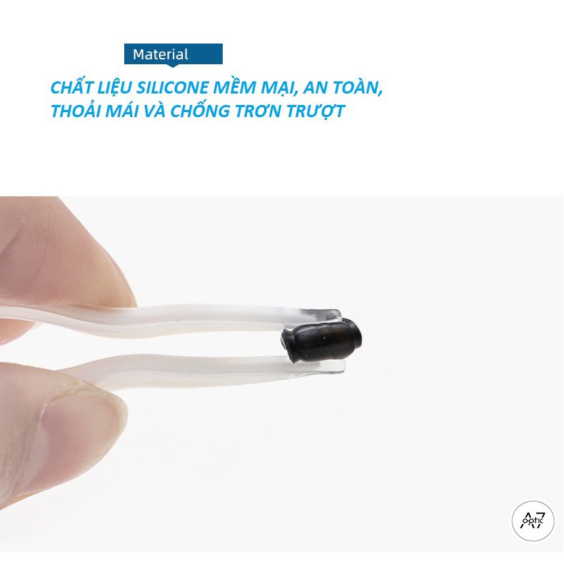 Phụ kiện Đệm mũi không khí chống xệ tụt kính, khắc phục kính chạm lông mi, chạm gò má, sống mũi thấp (1 cặp)