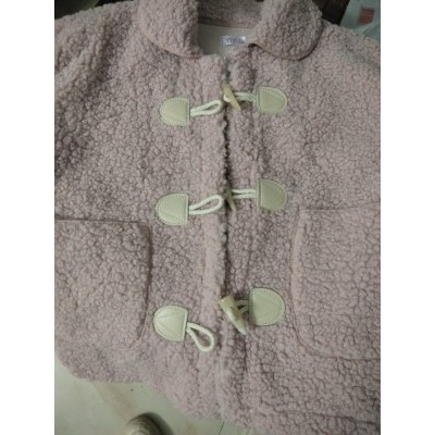 (Hàng Đẹp)Ảnh thật 4 hình cuối-HC081.Áo khoác lông cừu khuy sừng thu đông Hàn Quốc siêu xinh | BigBuy360 - bigbuy360.vn