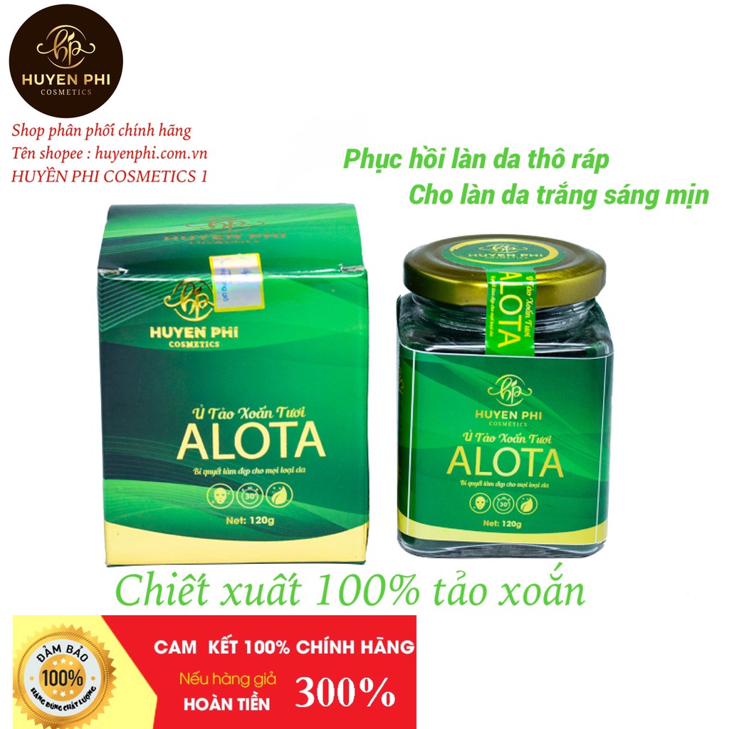 Ủ TẢO ALOTA MẶT NẠ Ủ TẢO HUYỀN PHI