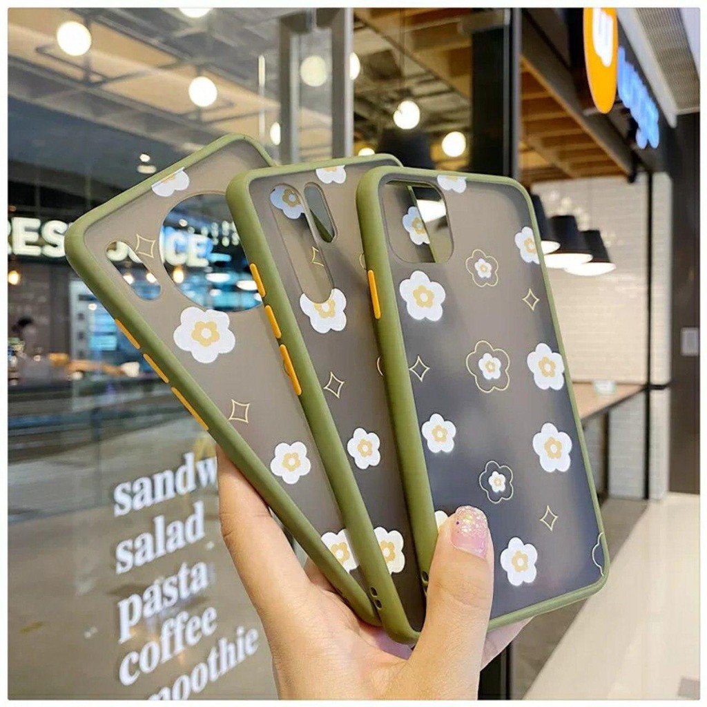 Ốp lưng hoa nhám Vivo Y50,Y11,Y12,Y15,Y17,Y19,Y91c,Y91,Y93