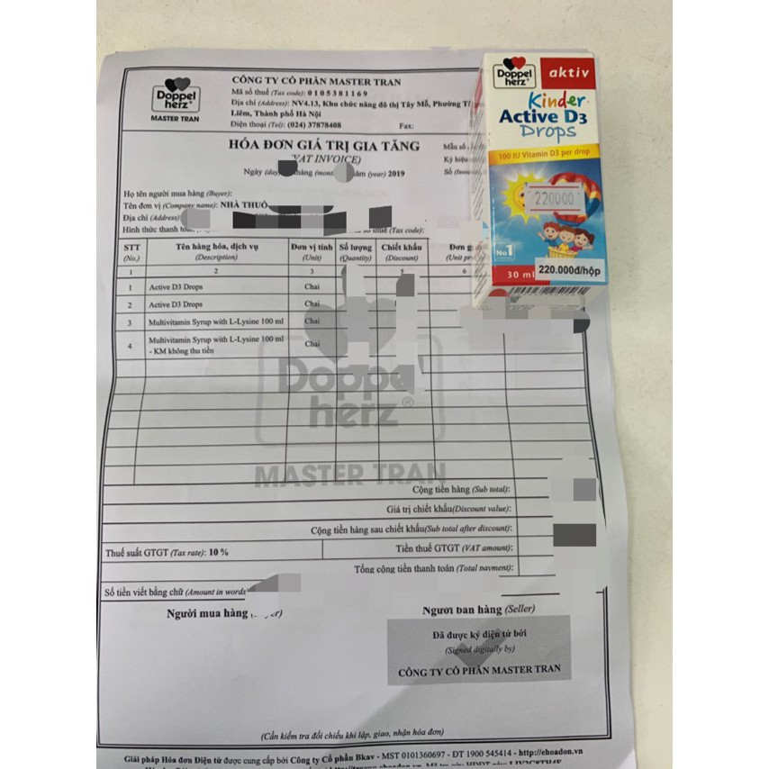 Siro Kinder Active D3 Drops - Nhập Khẩu Từ Đức (Chai 30ml)