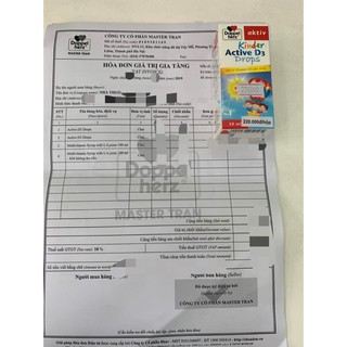 Siro Kinder Active D3 Drops Nhập Khẩu Từ Đức chai 30ml