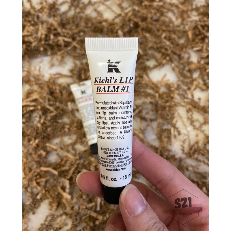 [Bill Kiehls] Son Dưỡng Môi Không Màu Kiehl's Lip Balm #1 15ml