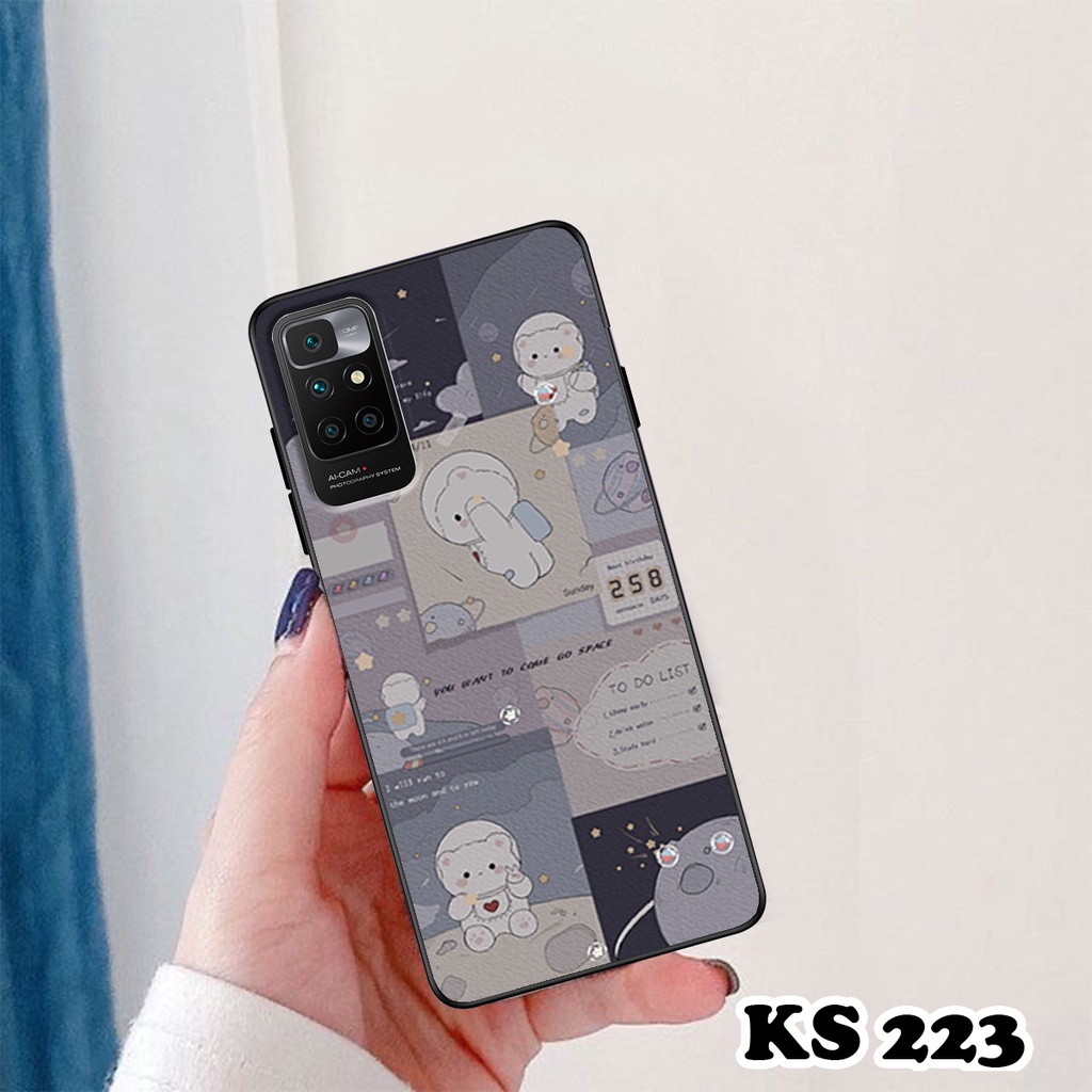 Ốp lưng Xiaomi Redmi 10 - Redmi 10A - Redmi 10C - Ốp in hình thỏ con dễ thương - Lưng nhám Viền  TPU cao cấp