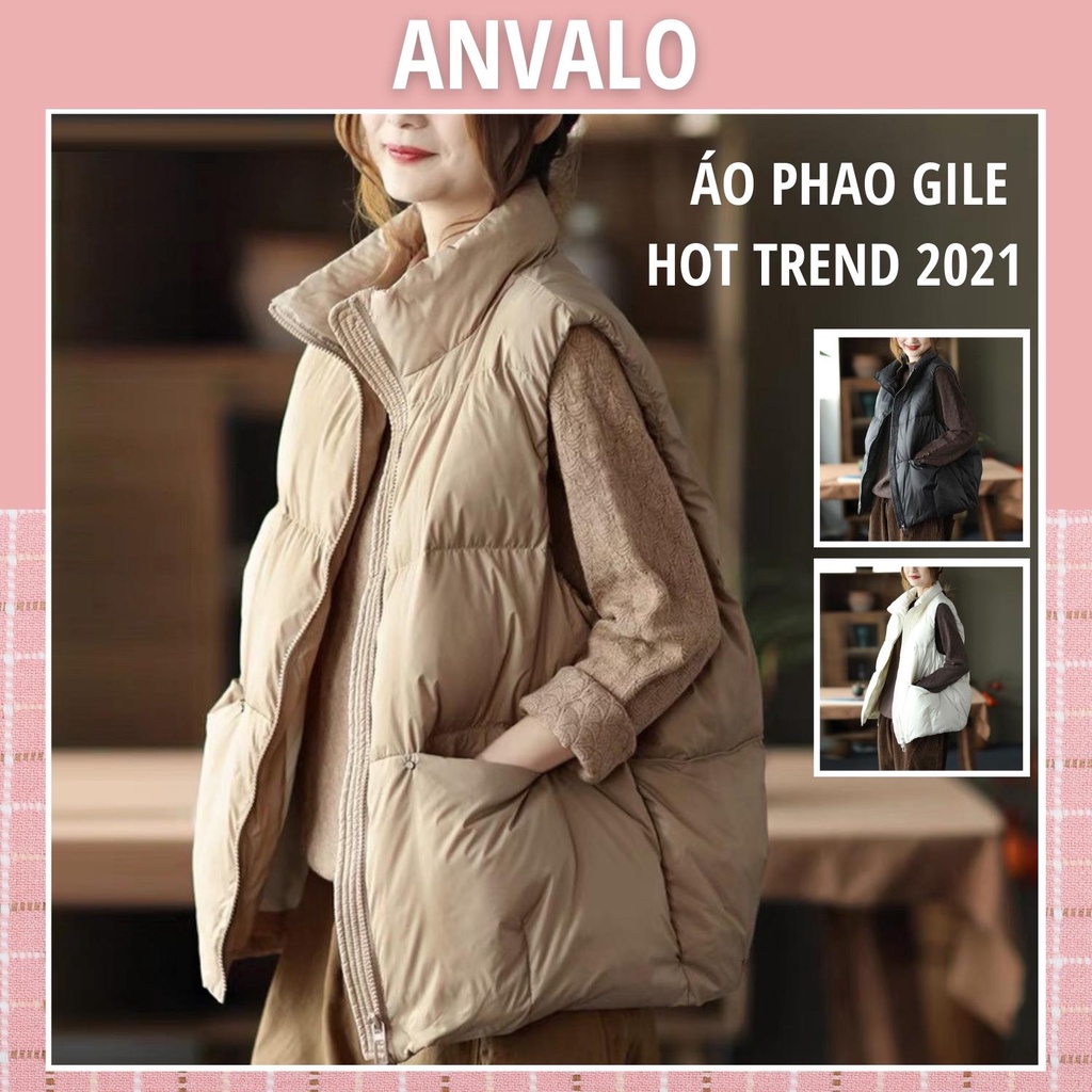 Áo phao gile Anvalo áo phao nữ phong cách Hàn Quốc  AP17 | BigBuy360 - bigbuy360.vn