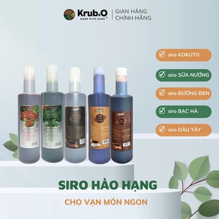 Siro cao cấp Krub O 100ml