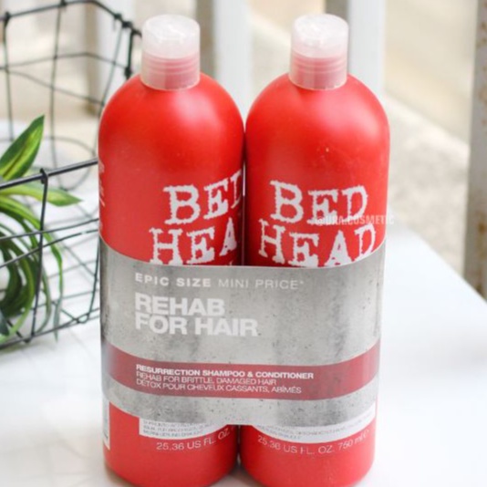 Dầu Gội, Dầu Xả Phục Hồi Tóc Bedhead Tigi Rehab For Hair Shampoo &amp; Conditioner ( Mẫu Mới )