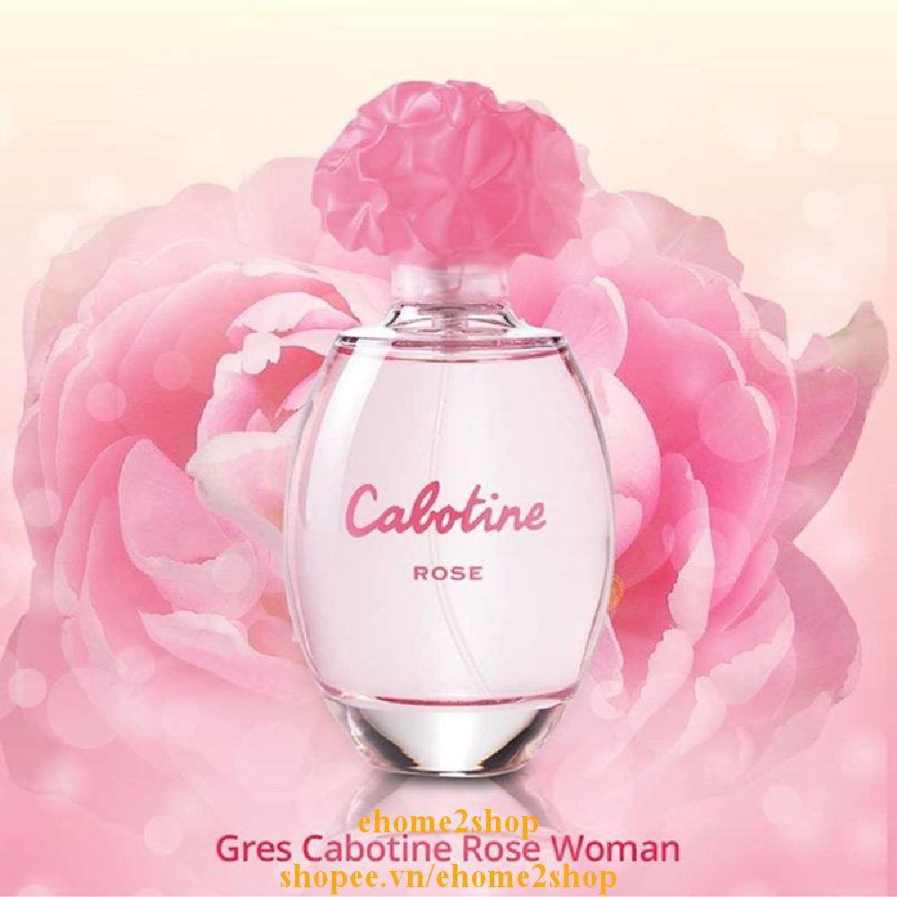 Nước Hoa Nữ 100Ml Gres Cabotine Rose, shopee.vn/ehome2shop.